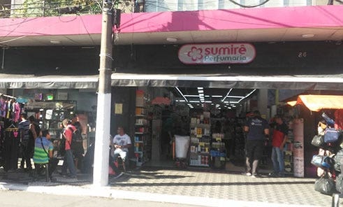 Imagem da fachada da loja