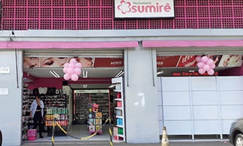 Imagem da fachada da loja