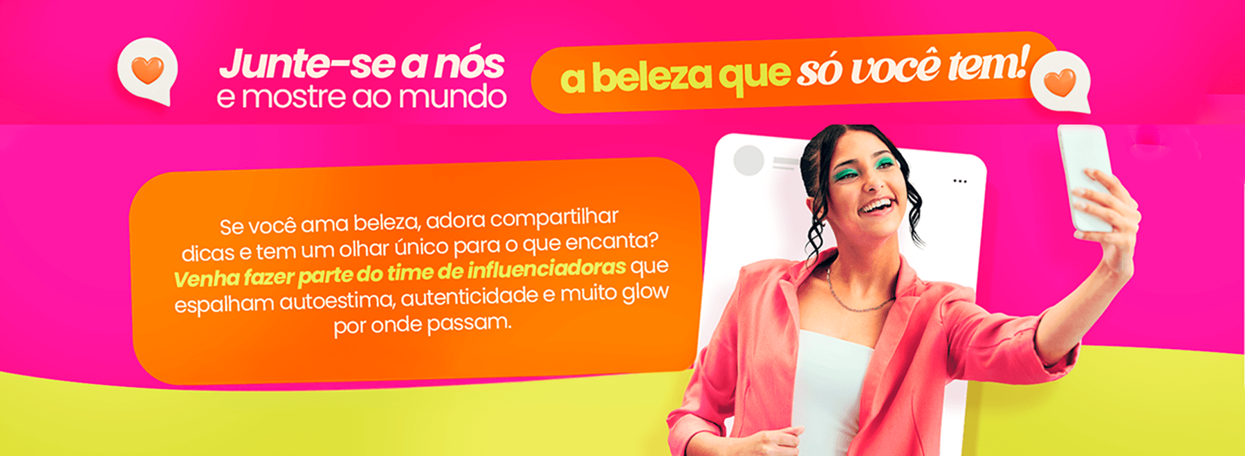 Banner Cadastro Influencer