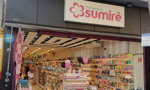 Imagem da fachada da loja