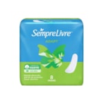 Absorvente Externo Cobertura Suave Sem Abas Anatômico Especial Adapt 8 Unidades Sempre Livre