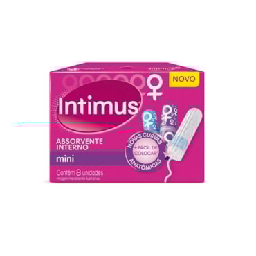 Absorvente Interno Leve Cobertura Dermoseda Mini Intimus