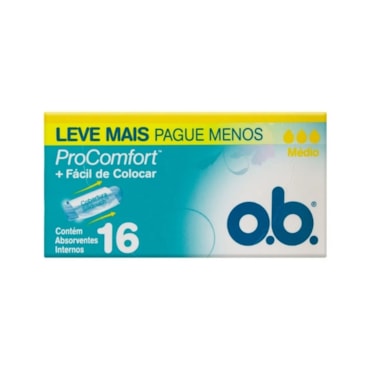 Absorvente Interno Pro Comfort OB
