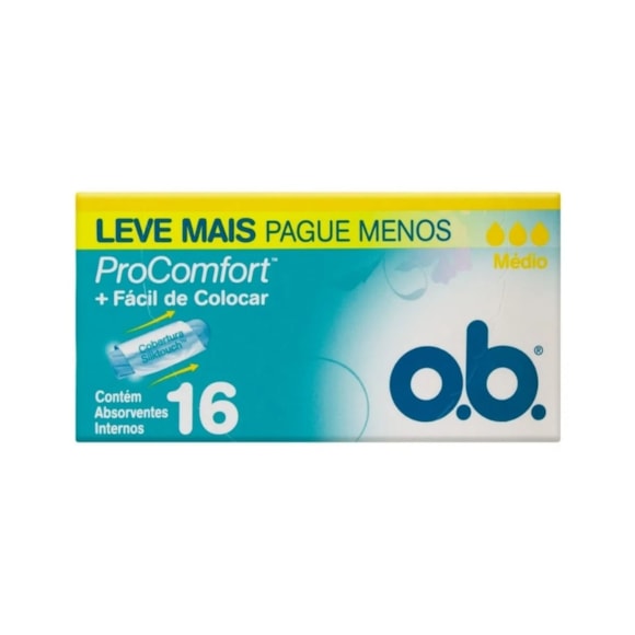 Absorvente Interno Pro Comfort OB