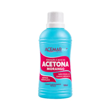 Acetona Acemar Morango 100ml
