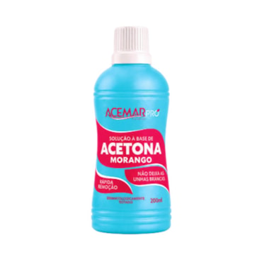 Acetona Acemar Morango 200ml