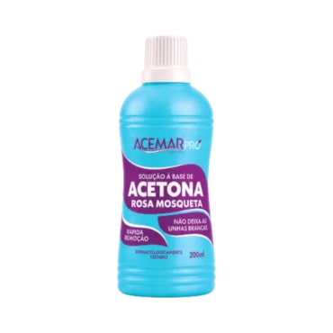Acetona Acemar Rosa Mosqueta 200ml