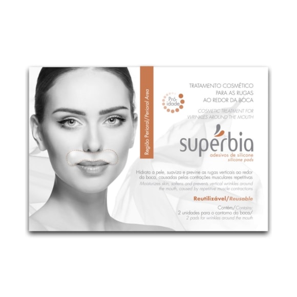Adesivo De Silicone Anti-Idade Redução De Rugas Periorais Supérbia