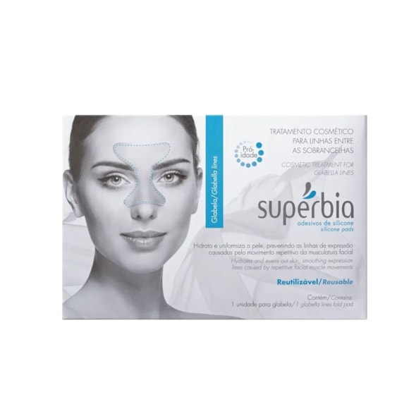 Adesivo De Silicone Anti-Idade Redutor De Rugas Sobrancelhas Supérbia