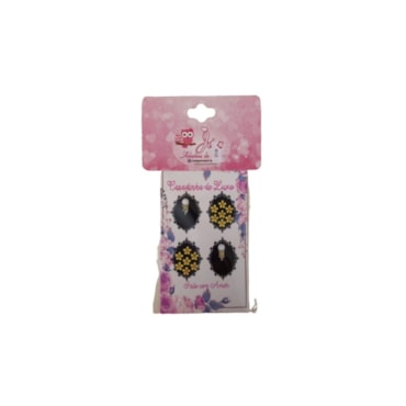 Adesivo Para Unhas Artísticas Ju Casadinha Adesivos Detalhamento Artístico Multicolorido Ju Artesanal