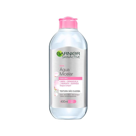 Água Micelar Acabamento Natural Skin Pink Garnier