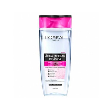 Água Micelar Bifásica Tonificante Dermo Expertise Pele Sensível 200ml L'Oréal