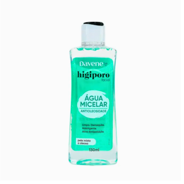 Água Micelar Controle De Oleosidade Higiporo Pele Mista A Oleosa Davene