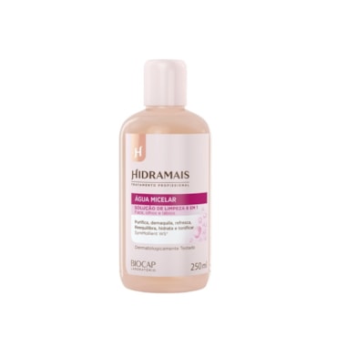 Água Micelar Demaquilante Purificante Hidratante Para Todos Os Tipos De Pele Hidramais 250ml