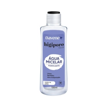 Água Micelar Facial Limpeza Profunda Linha Higiporo Davene