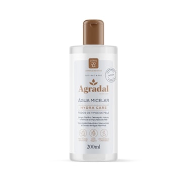 Água Micelar Limpeza Profunda Ácido Hialurônico Niacinamida Hydra Care Agradal