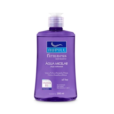 Água Micelar Limpeza Profunda Vitamina B5 Firmness Nupill
