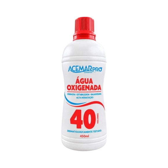 Água Oxigenada Acemar 40 Volumes 450ml