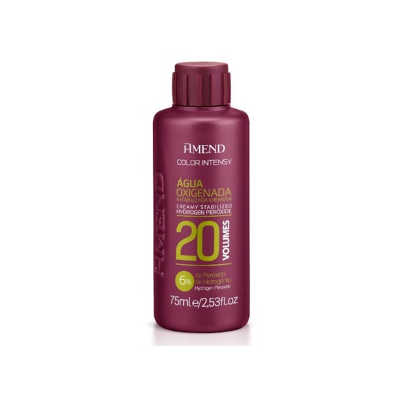 Água Oxigenada Amend Color Intensy 20 Volumes 75ml