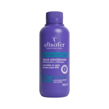 Água Oxigenada Elisafer Color Affair 20 Volumes 90ml