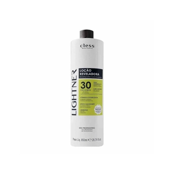 Água Oxigenada Lightner 30 Volumes 850ml