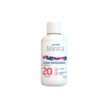 água Oxigenada Minná Cremosa 20 Volumes 70ml
