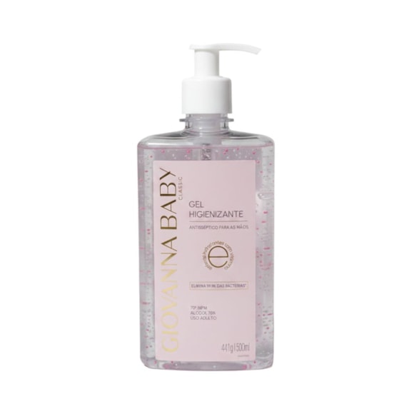Álcool Em Gel Higienizante Giovanna Baby