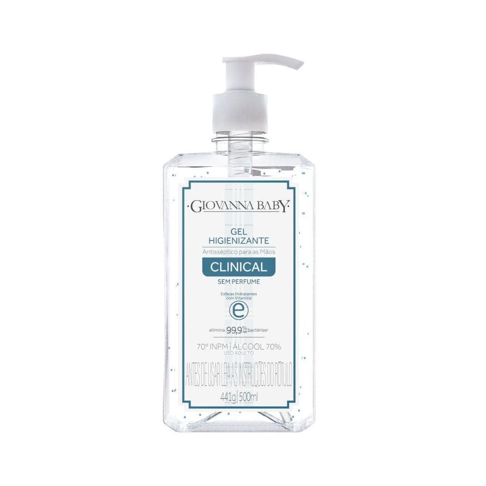Álcool Em Gel Higienizante Giovanna Baby