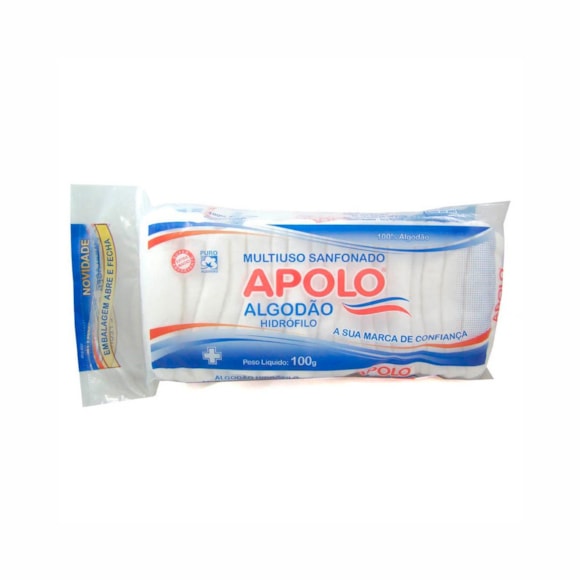 Algodão Apolo Zip Lock 100g