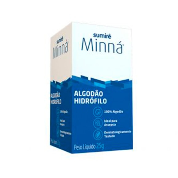 Algodão Minná Hidrófilo