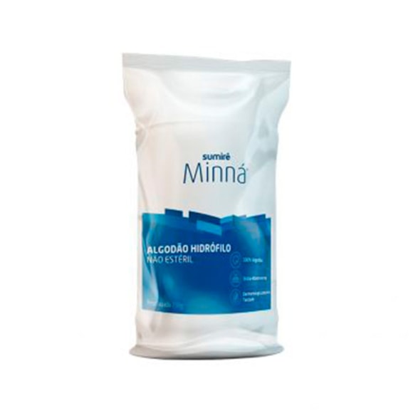 Algodão Minná Hidrófilo 250g