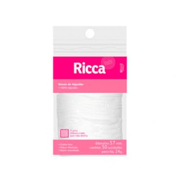 Algodão Ricca Discos 50un