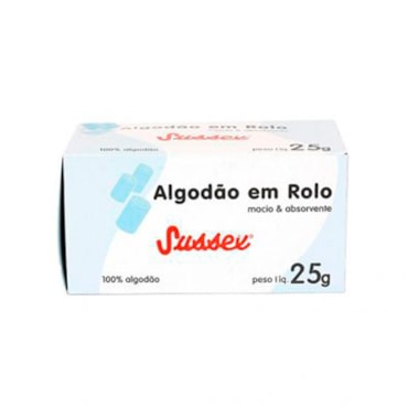 Algodão Sussex Caixa 25g