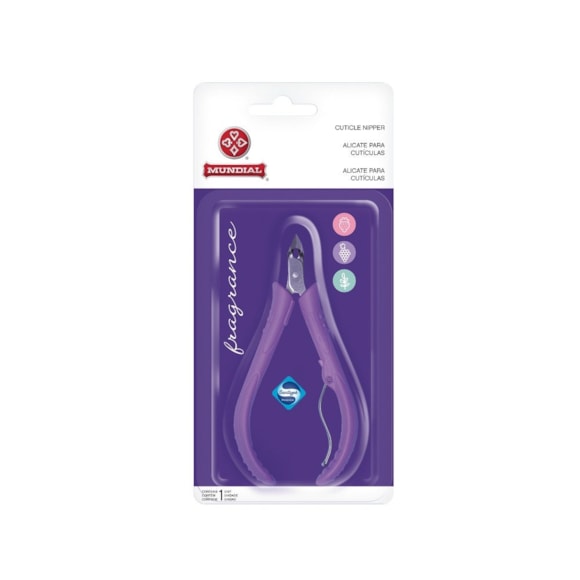 Alicate De Cutícula Mundial Flex Fragrance Lilás