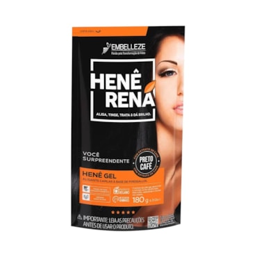 Alisante Henê Rená Preto Café 180g