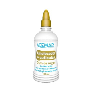 Amolecedor Cutícula Acemar Óleo De Argan 100ml