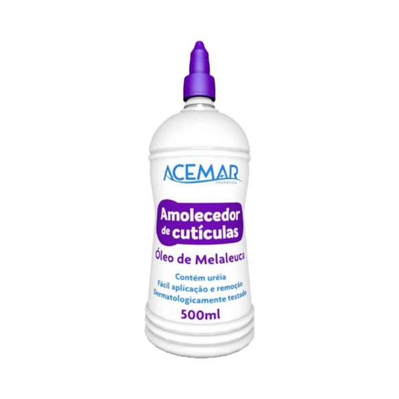 Amolecedor Cutícula Acemar Óleo De Melaleuca 500ml