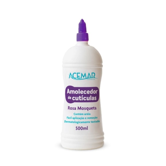 Amolecedor Cutícula Acemar Rosa Mosqueta 500ml
