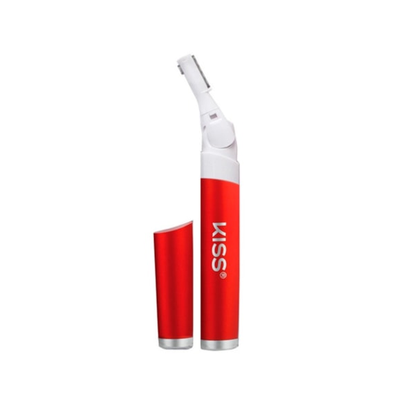 Aparador De Pelos Super Groom Máquina De Corte E Pelos Depilação Precisa Luz LED Dupla Lâmina Ajustável Kiss