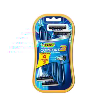 Aparelho Barbear Bic Comfort 3 Leve 4 pague 3