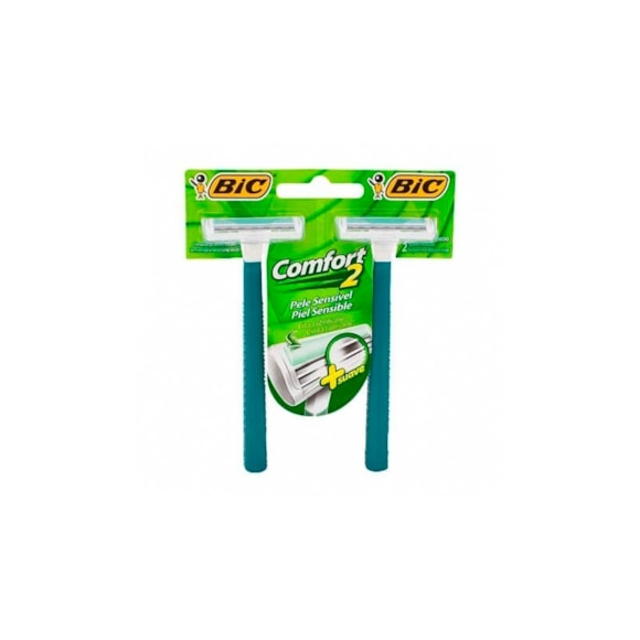 Aparelho de Barbear Bic Comfort 2 Twin Sensivel com 2un