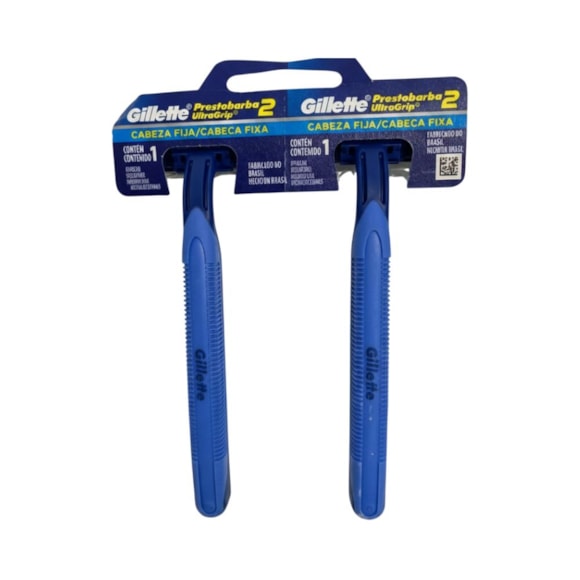 Aparelho de Barbear Presto Ultragrip 3 com 2un