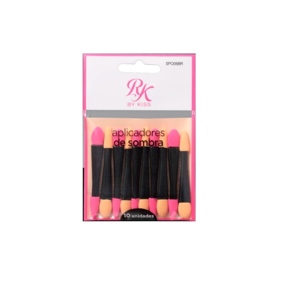 Aplicador De Sombra Esponja Espuma Olhos 10 Unidades Kiss