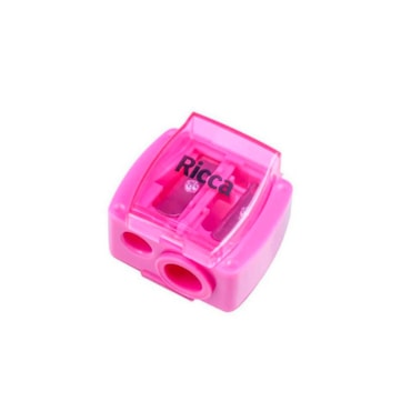 Apontador De Lápis Para Maquiagem Compacto Com Reservatório Ricca