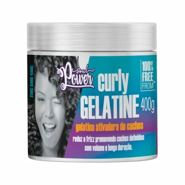 Ativador De Cachos Leave-In Controle De Frizz Soul Power