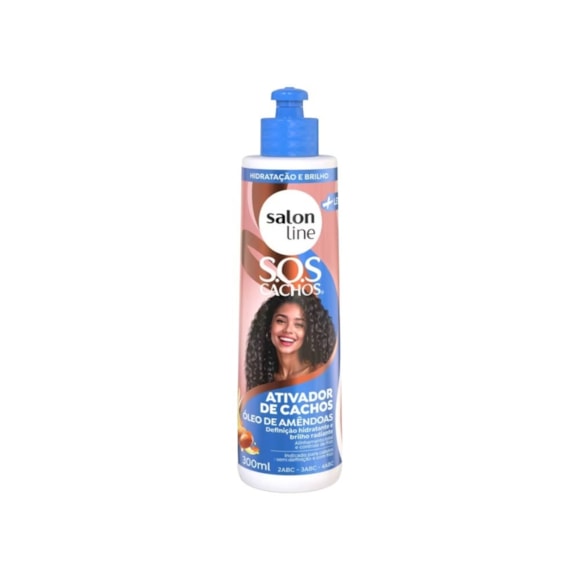 Ativador De Cachos Salon Line Sos Leve 300Ml