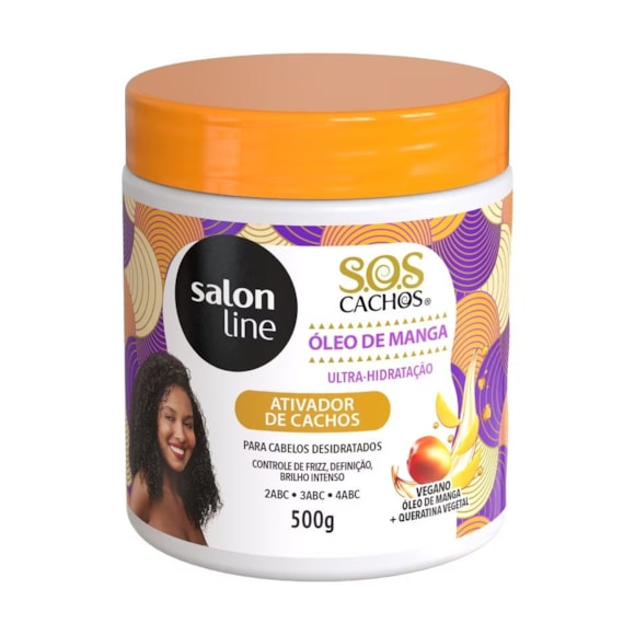 Ativador de Cachos SOS Cachos Óleo de Manga Salon Line