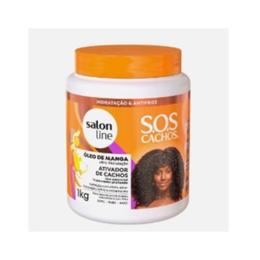 Ativador de Cachos SOS Cachos Óleo de Manga Salon Line 1kg