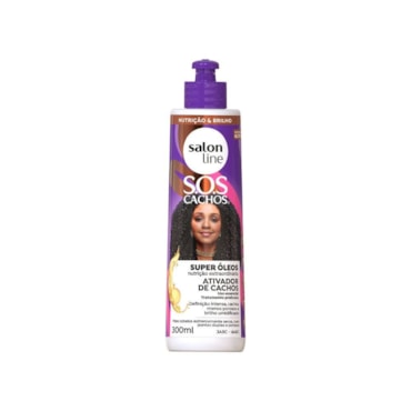 Ativador de Cachos SOS Cachos Super Óleos Salon Line 300ml