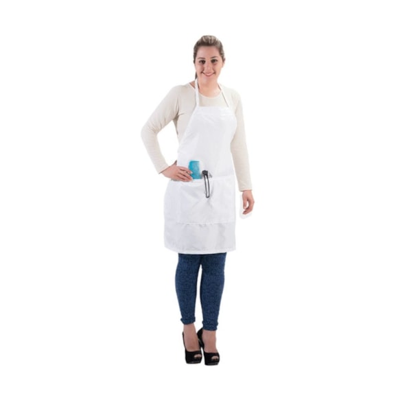 Avental Nylon Canguru Branco Proteção NB Acessórios